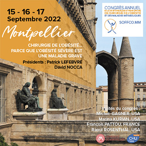 Congr&egrave;s annuel SOFFCO.MM 2022 - Montpellier