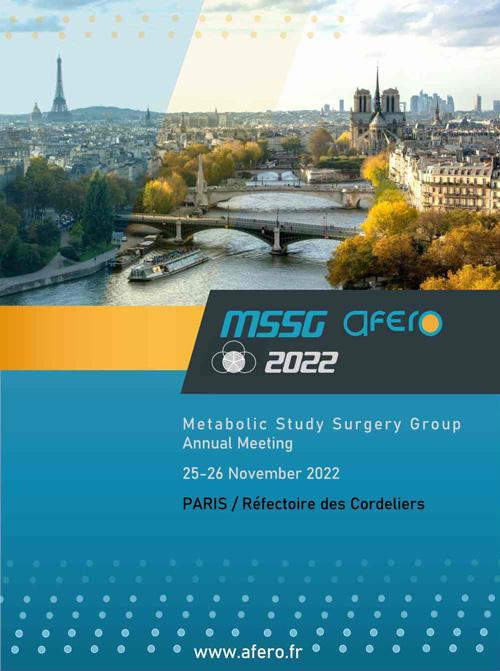 Congr&egrave;s MSSG / 25 &ndash; 26 Novembre 2022 / Paris