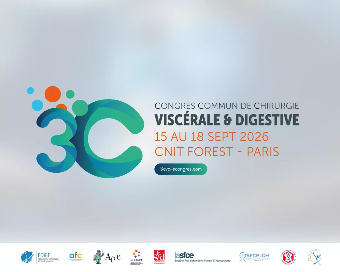 Congr&egrave;s 3CVD 2026 - Congr&egrave;s Commun de Chirurgie Visc&eacute;rale et Digestive